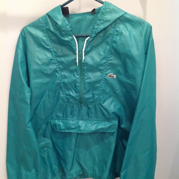 lacoste rain jacket